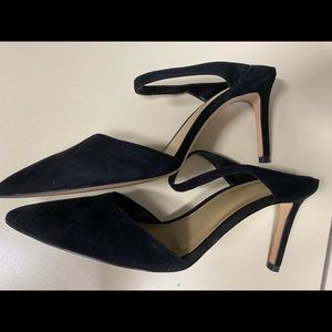 jodie suede mule pumps